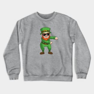 Flossing Leprechaun Crewneck Sweatshirt